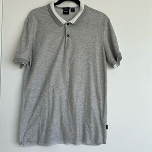 HUGO BOSS COTTON POLO IN GREAT CONDIN SIZE L (SLIM FIT)